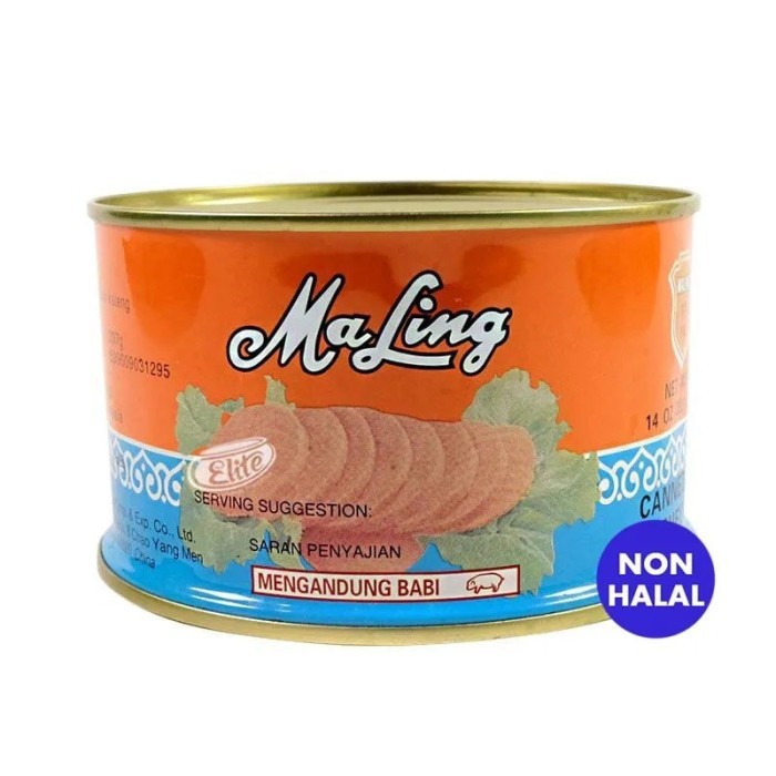 

Maling Pork Luncheon Meat Kaleng 397gr FYF (Daging Ham Babi Kaleng)