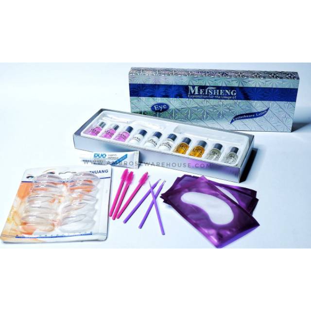 Paket Obat Keriting Bulumata/ Lash Lift Kit Meisheng Original