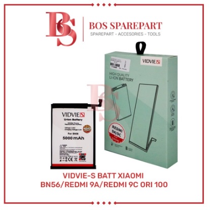 VIDVIE-S BATERAI XIAOMI BN56 / REDMI 9A / REDMI 9C ORI 100 / BATTERY / BATRE