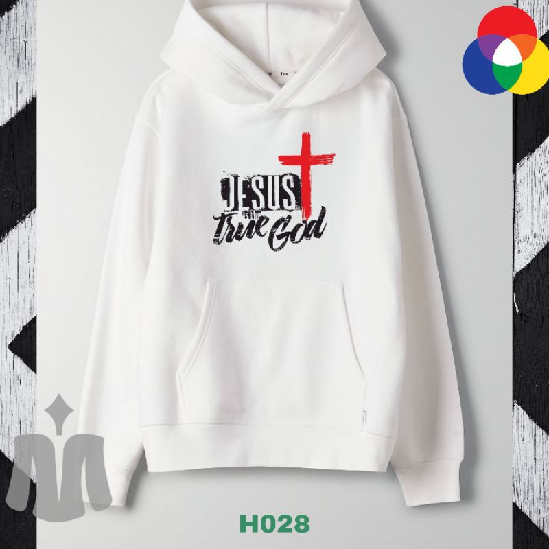 Hoodie Premium Putih Rohani