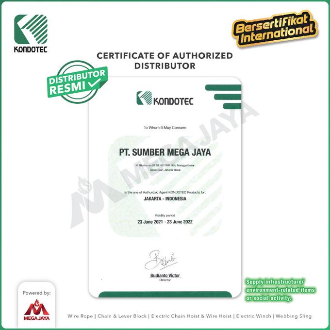 Chain Block / Takel 10 Ton X 5 Meter Kondotec