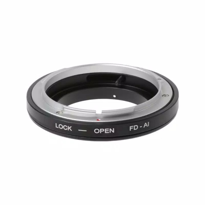 Macro Lens Adapter Lensa Canon FD To Nikon DSLR FD - Nikon FD - AI GRATIS ONGKIR EKSTRA