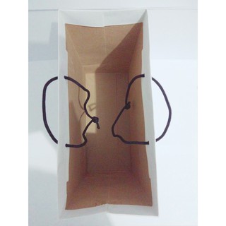 Tas Kertas paper bag souvenir bagus kuat bermanfaat warna putih tali