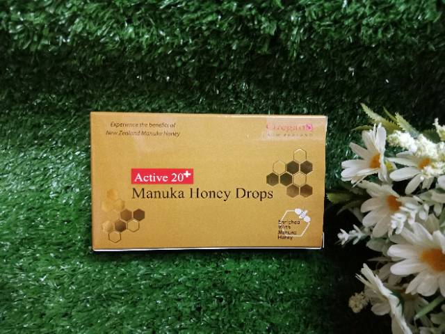 Oregan Manuka Honey Drops / Manuka Candy / Permen Madu Manuka Active 20+