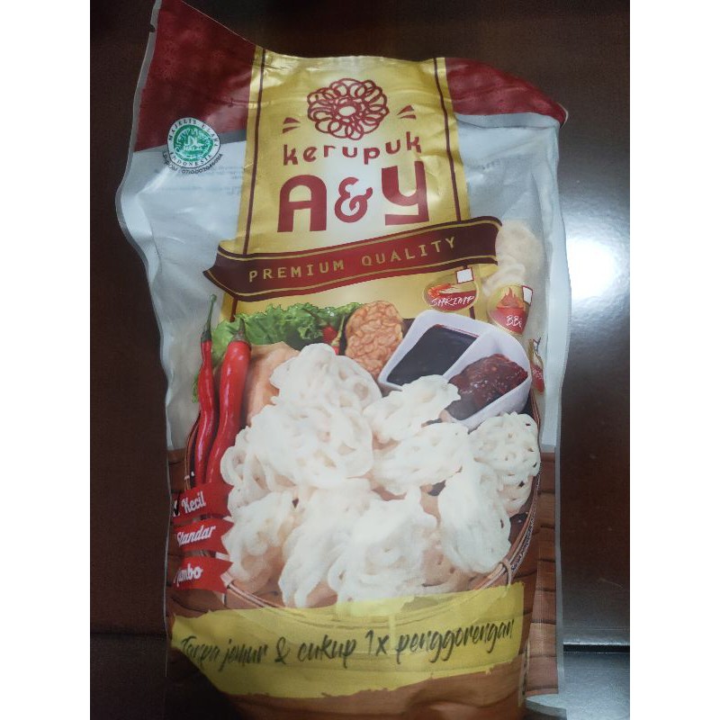 

krupuk uyel A&Y premium 500gr