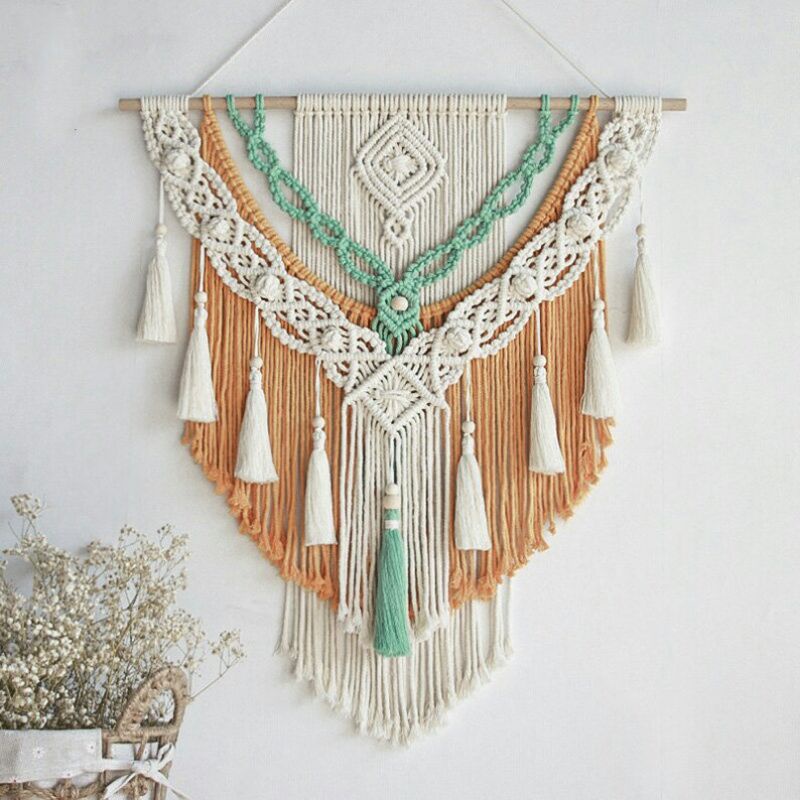 Jual Hiasan Dinding Rajut Macrame Indonesia|Shopee Indonesia