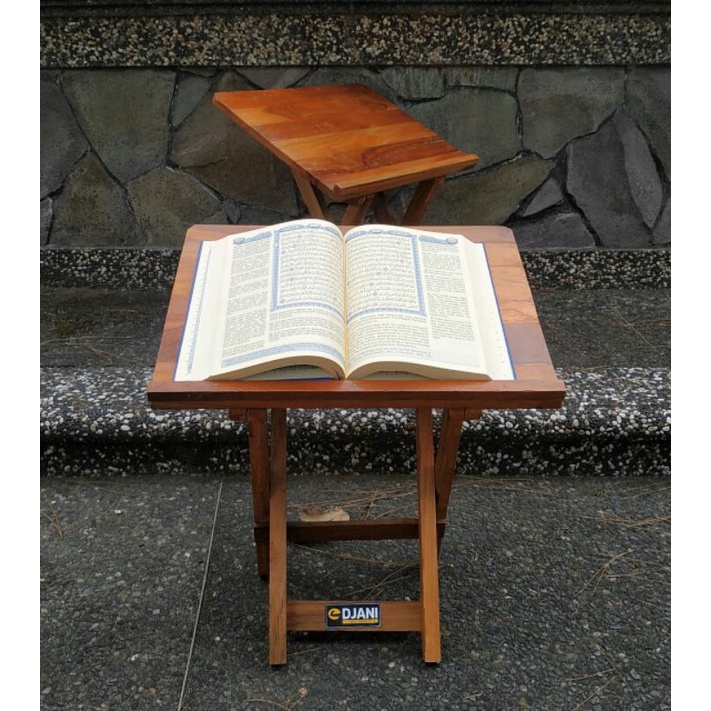 MURAH  REHAL / REKAL / DAMPAR / MEJA NGAJI MIRING KAYU JATI ISTIMEWA