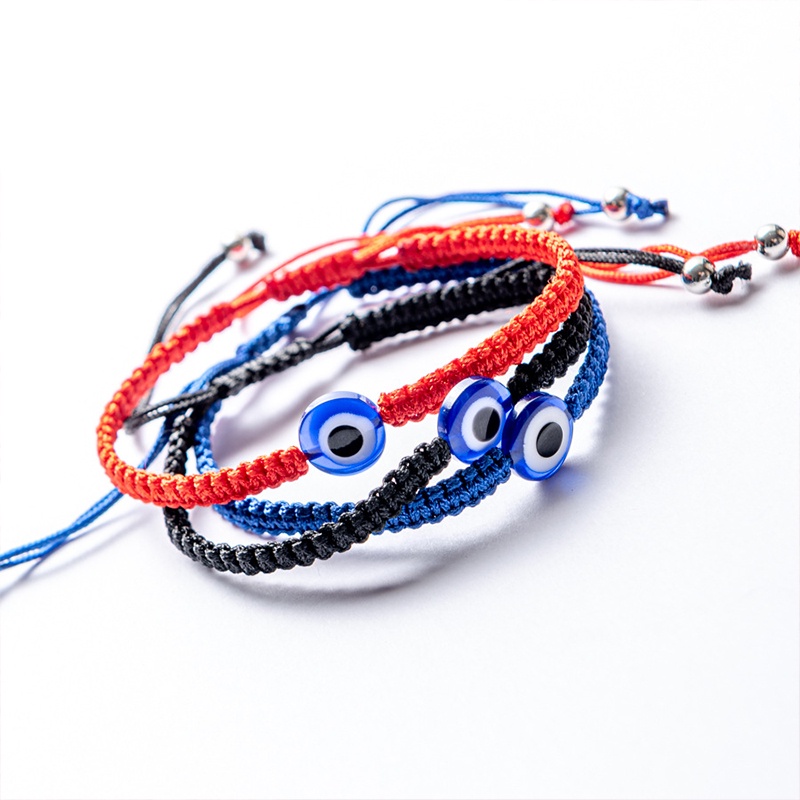 Gelang Tangan Adjustable Motif Mata Iblis Untuk Wanita  Fashion Accessories