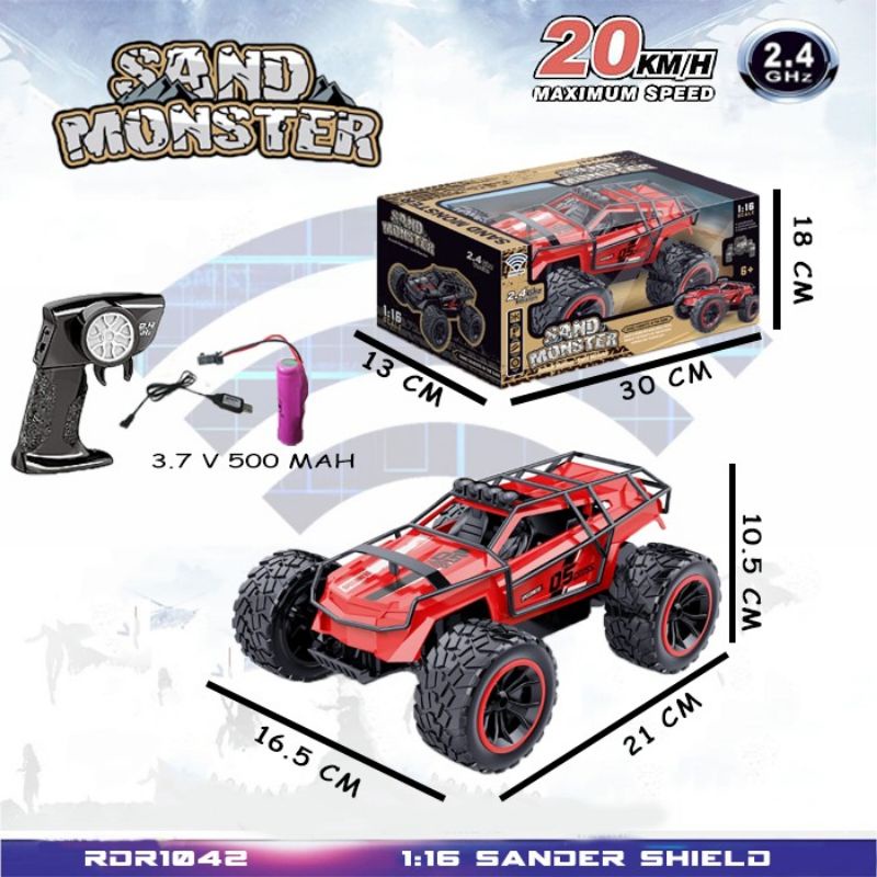 RC Mobil Sand Monster Off Road Mainan Remote Control