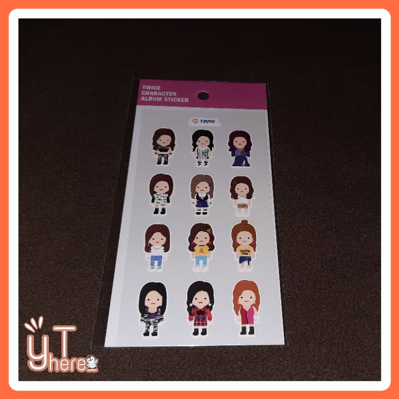 Jual STICKER TWICE OFFICIAL TWAII'S SHOP TZUYU EDITION TWICE TZUYU ...