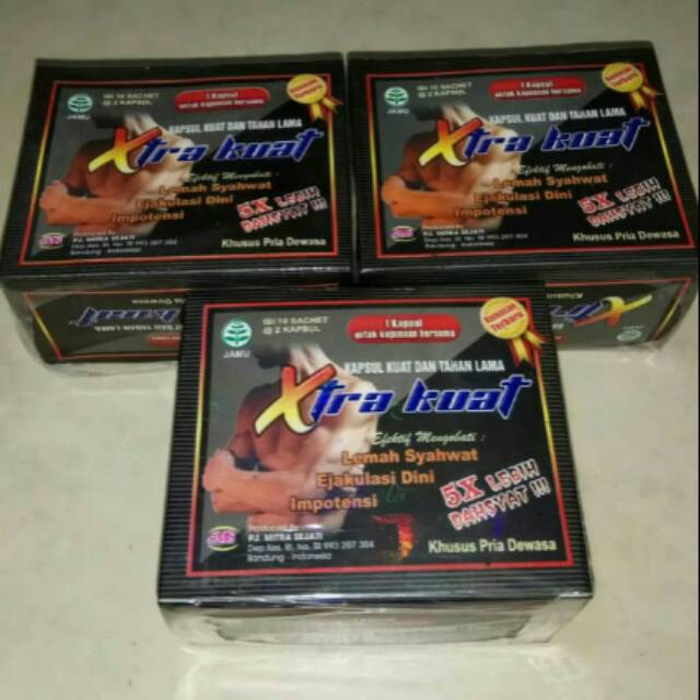 KAPSUL XTRA KUAT ORIGINAL - KAPSUL STAMINA DEWASA PRIA EKSTRA EXTRA KUAT DAN TAHAN LAMA JOSS GREENG