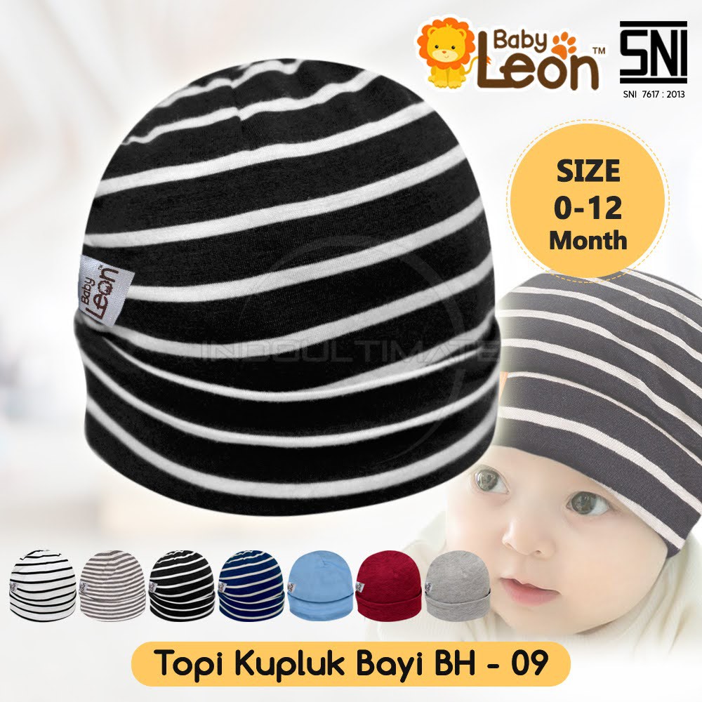 Topi Bayi Topi Kupluk Bayi Topi Bayi Baru lahir Topi Bayi Laki Laki Topi Bayi Cowok Cewek BH-09