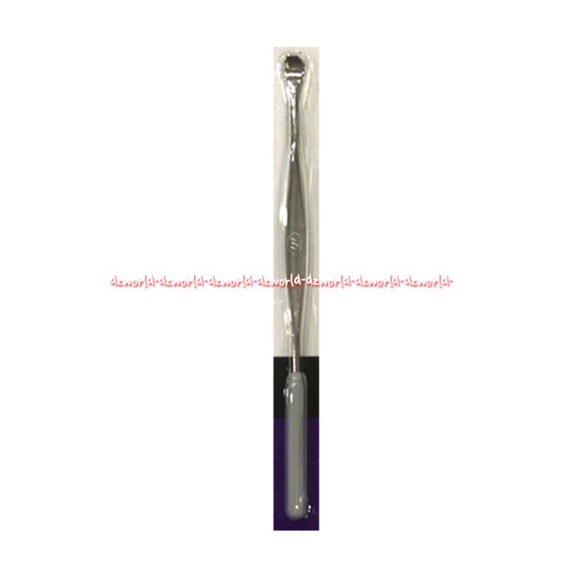 Kay Beauty Three Seven Alat Korek Kuping Telinga Stainless Steel Besi Cotton Bud Besi Kai