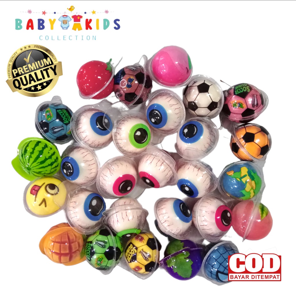 

Permen Gummy Korea Halal Permen Karet Trolli Viral Korea Jelly Bola Mata Globe Buah Bola Planet Gummy Korea - SATUAN