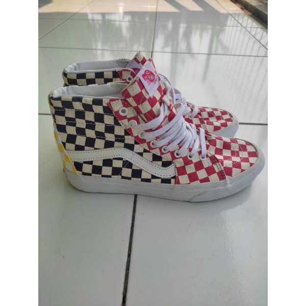 vans colors checkered