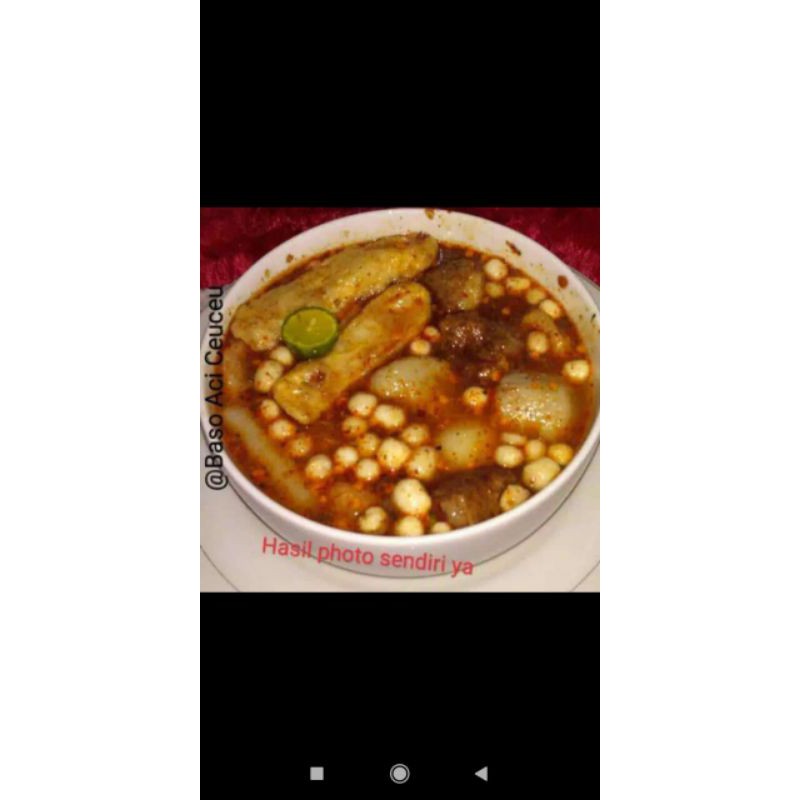 

BAKSO ACI ISI TETELAN SAPI ENDOL