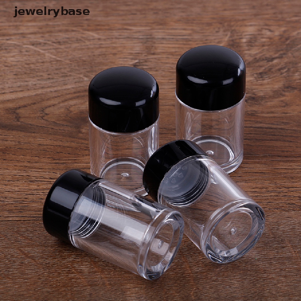 1-3 Pcs Botol Kosong Ukuran 10ml Warna Putih Untuk Wadah Kosmetik
