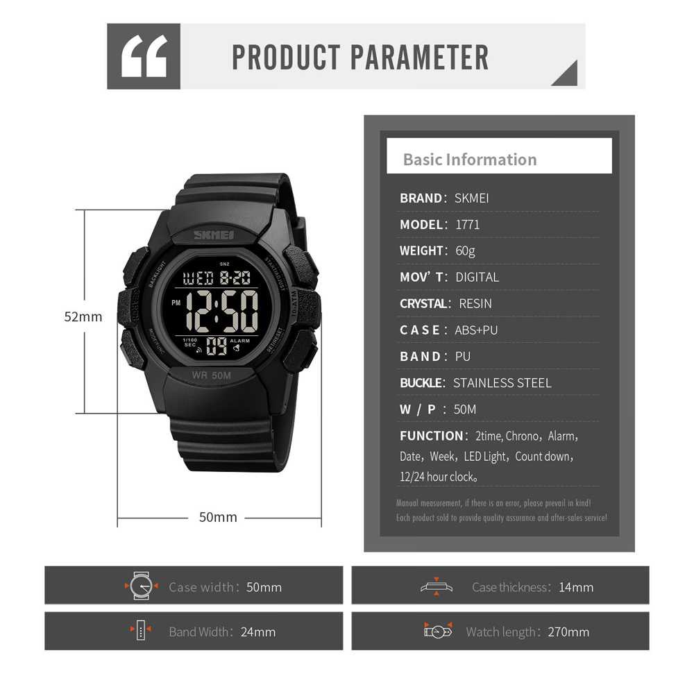 ARS - SKMEI Jam Tangan Digital Pria Sport - 1771