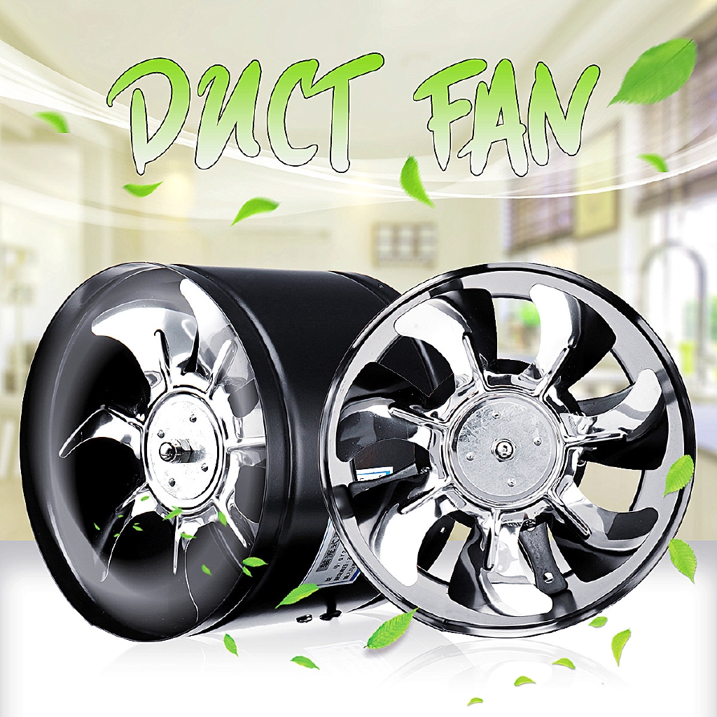 8 Inline Duct Fan Booster Exhaust Blower Air Cooling Vent Stainless Steel Vane Shopee Indonesia 8 Inline Duct Fan Booster Exhaust Blower Air Cooling Vent Stainless Steel Vane Shopee Indonesia
