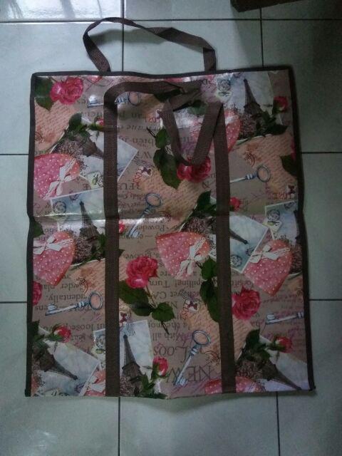 Tas Karung Xl Tali Keliling Tas Belanja Shopping Laundry Bag