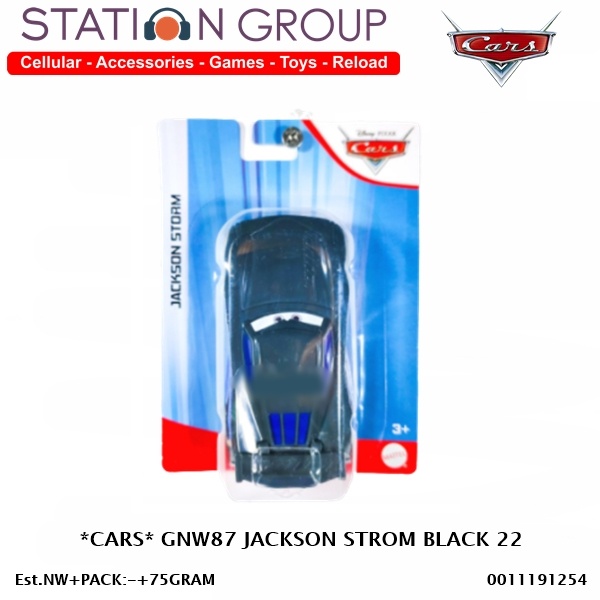 cars gnw87 jackson strom black 22   diecast