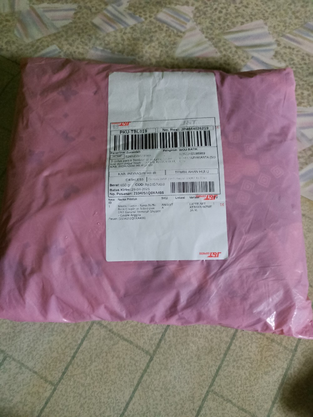 Maura Couple - Sania Ruffle Batik Couple Ori Ndoro Jowi Dnt Garansi Termurah Shopee - Couple Anggita