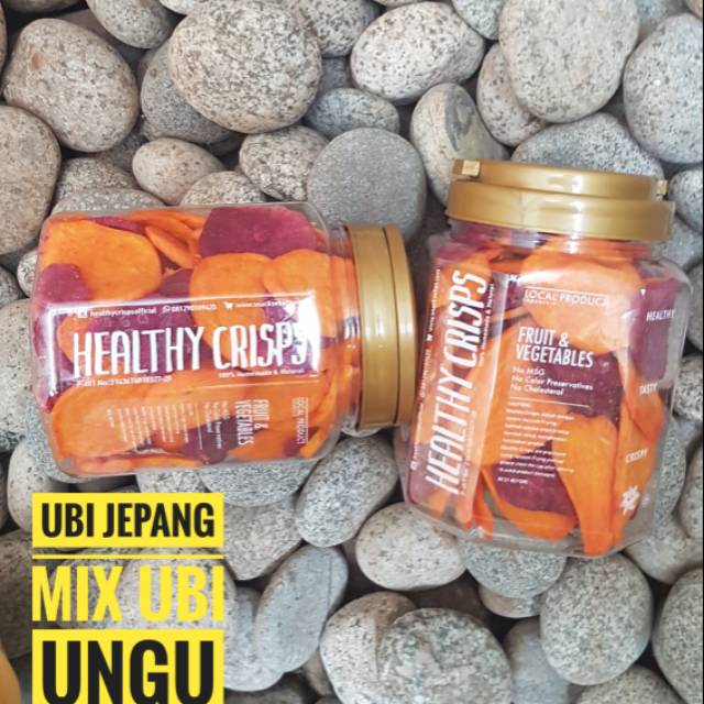 

Healthy crisps ubi mix organik