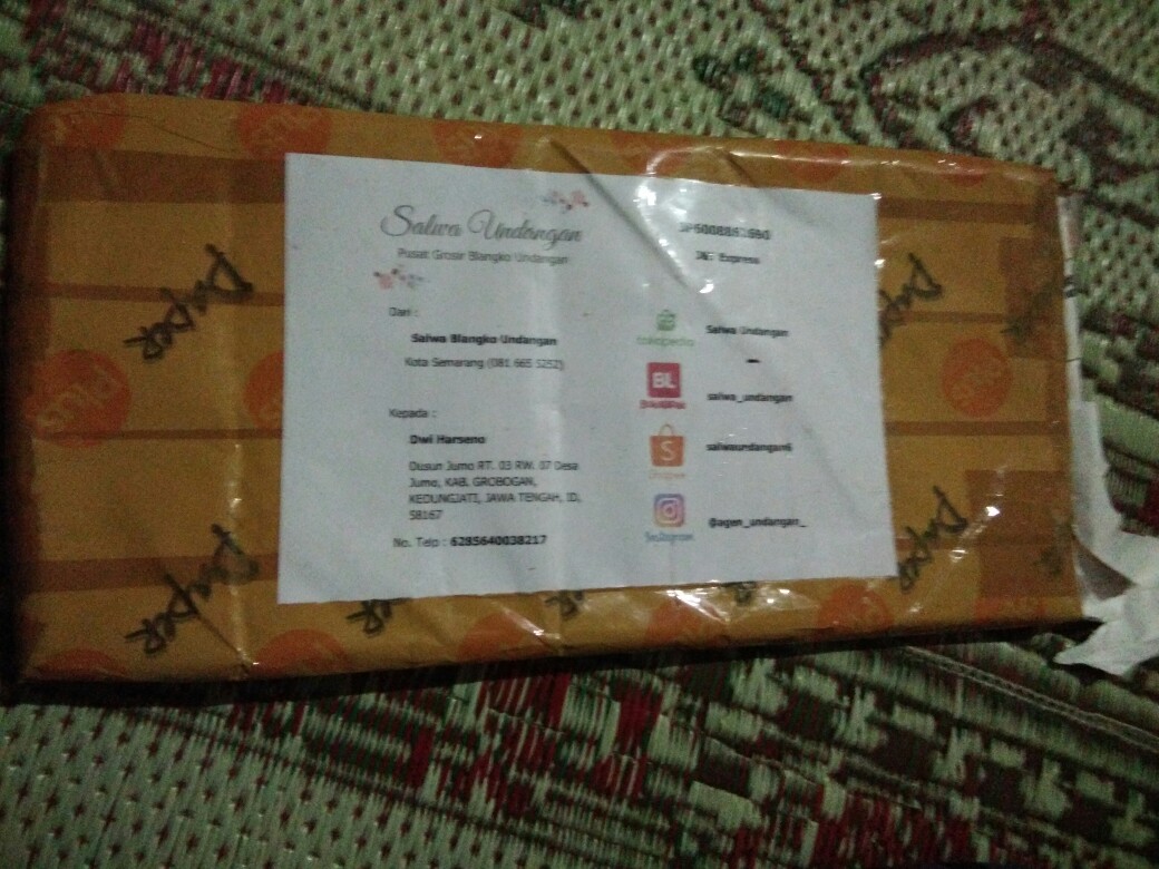 Plastik Opp Undangan Harga Murah Isi 100 Lembar