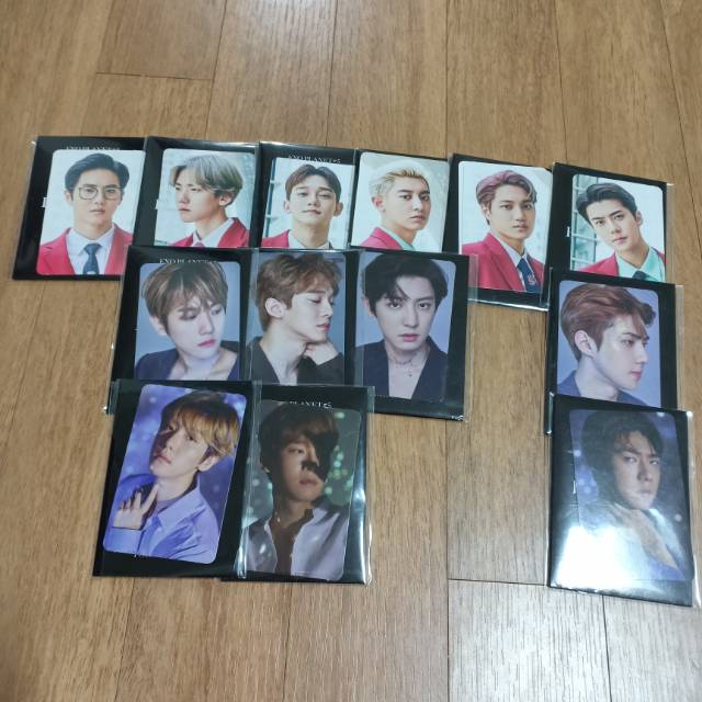 Fortune card EXO from Exploration concerts
