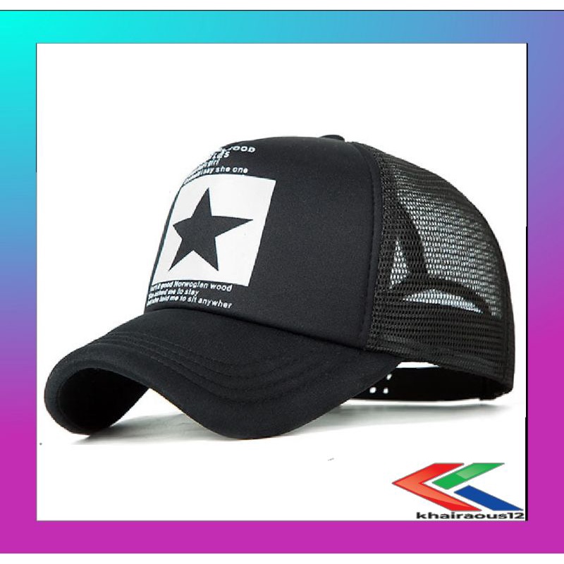 Topi Baseball Topi Pria wanita Logo Bintang
