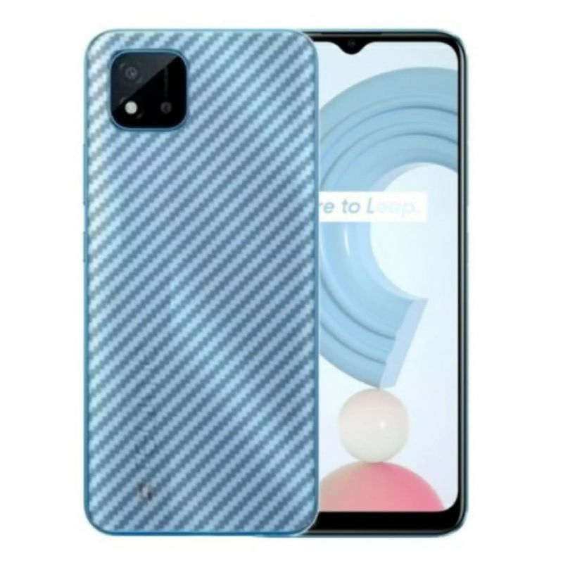 Realme C20/C21/C25/C21y/C25s/C35 Skin Carbon Antigores Belakang Hp Anti jamur