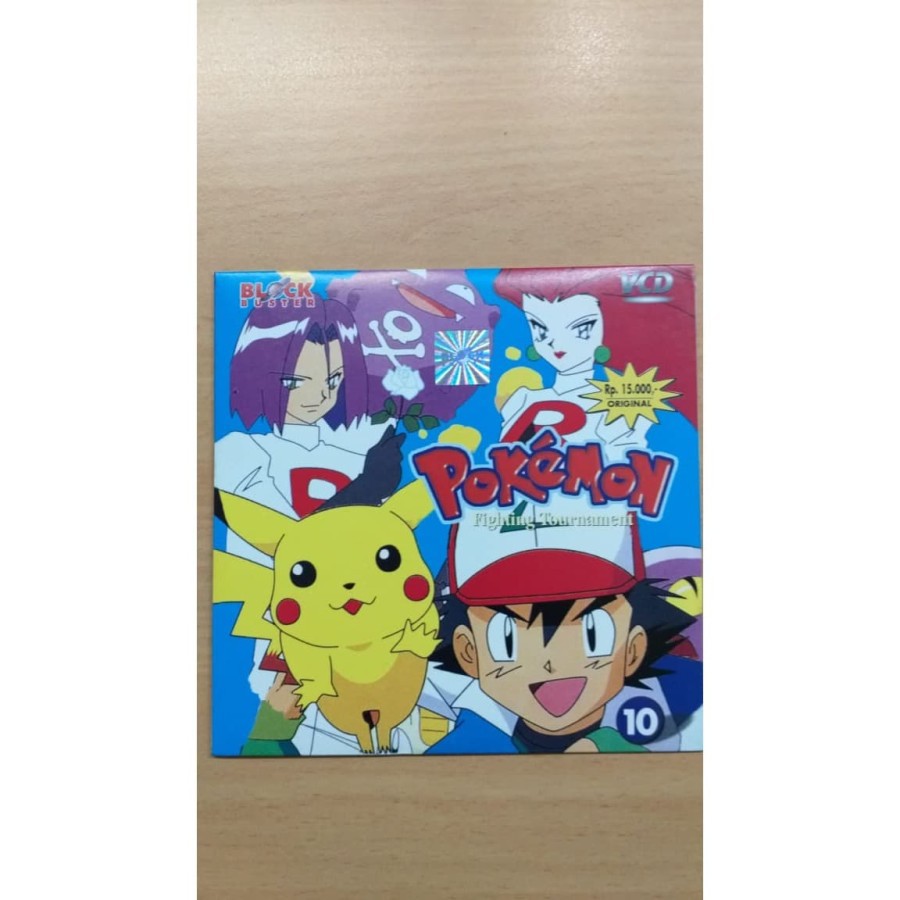 Kaset VCD CD Pokemon Vol 10 Fighting Tournament Murah Koleksi