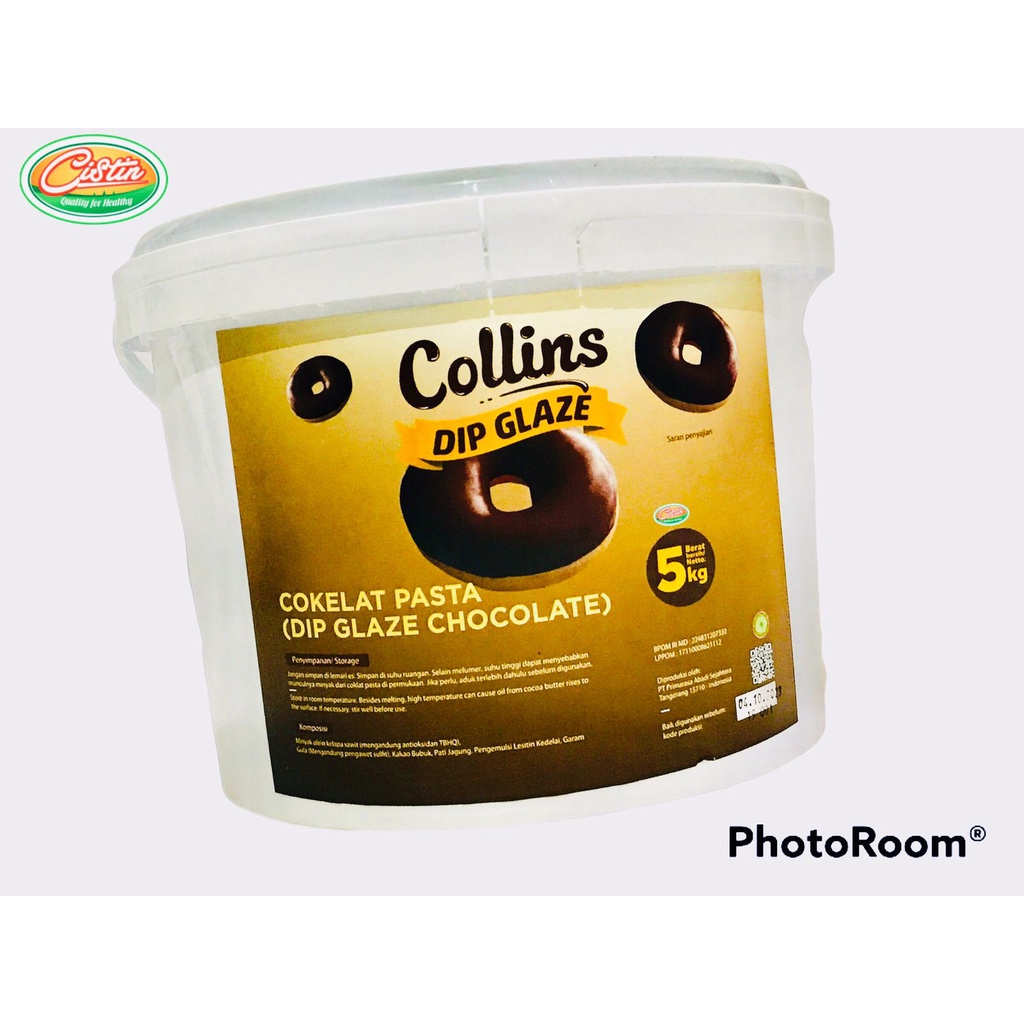 

COLLINS GLAZE COKLAT 5KG