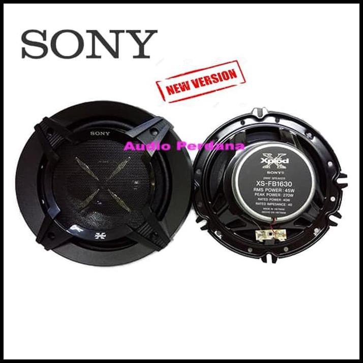 Promo Terbatas Speaker Coaxial Mobil Ukuran 6 Inch Sony Xs Fb 1630 Resmi
