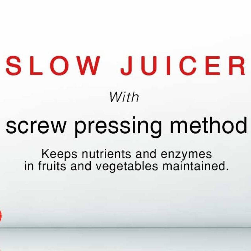 SHARP SLOW JUICER EJ-C20Y-RD / EJC20YRD