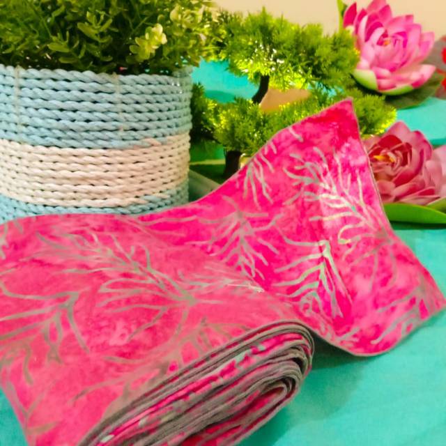 Promo bengkung modern belly bandit batik flower 15m × 25cm