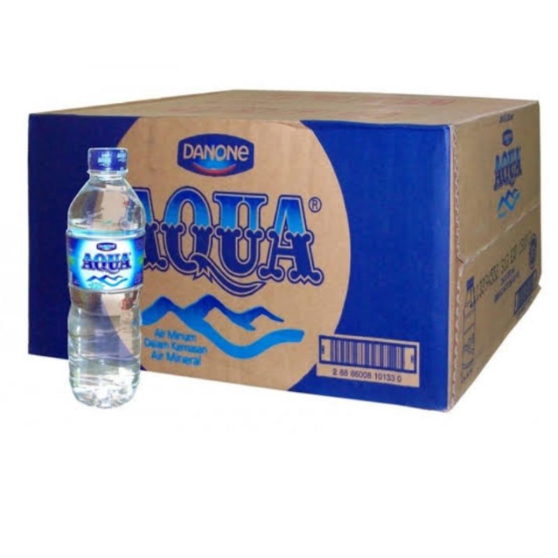 Air Mineral Aqua 600 ml //1 dus