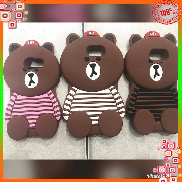 CASE 3D BROWN SAMSUNG A3 2016 A7 2016