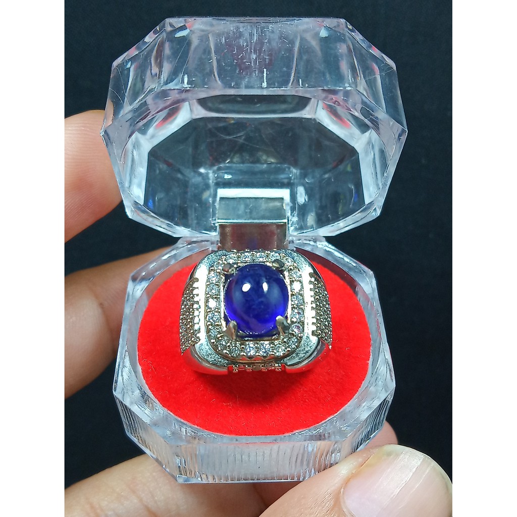 BATU PERMATA ROYAL BLUE SAFIR ORIGINAL