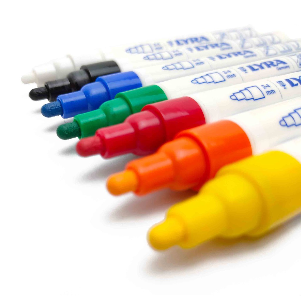 

Spidol Permanen LYRA INDUSTRY Marker NIB 3 mm | Cocok Untuk Pekerja Bangunan