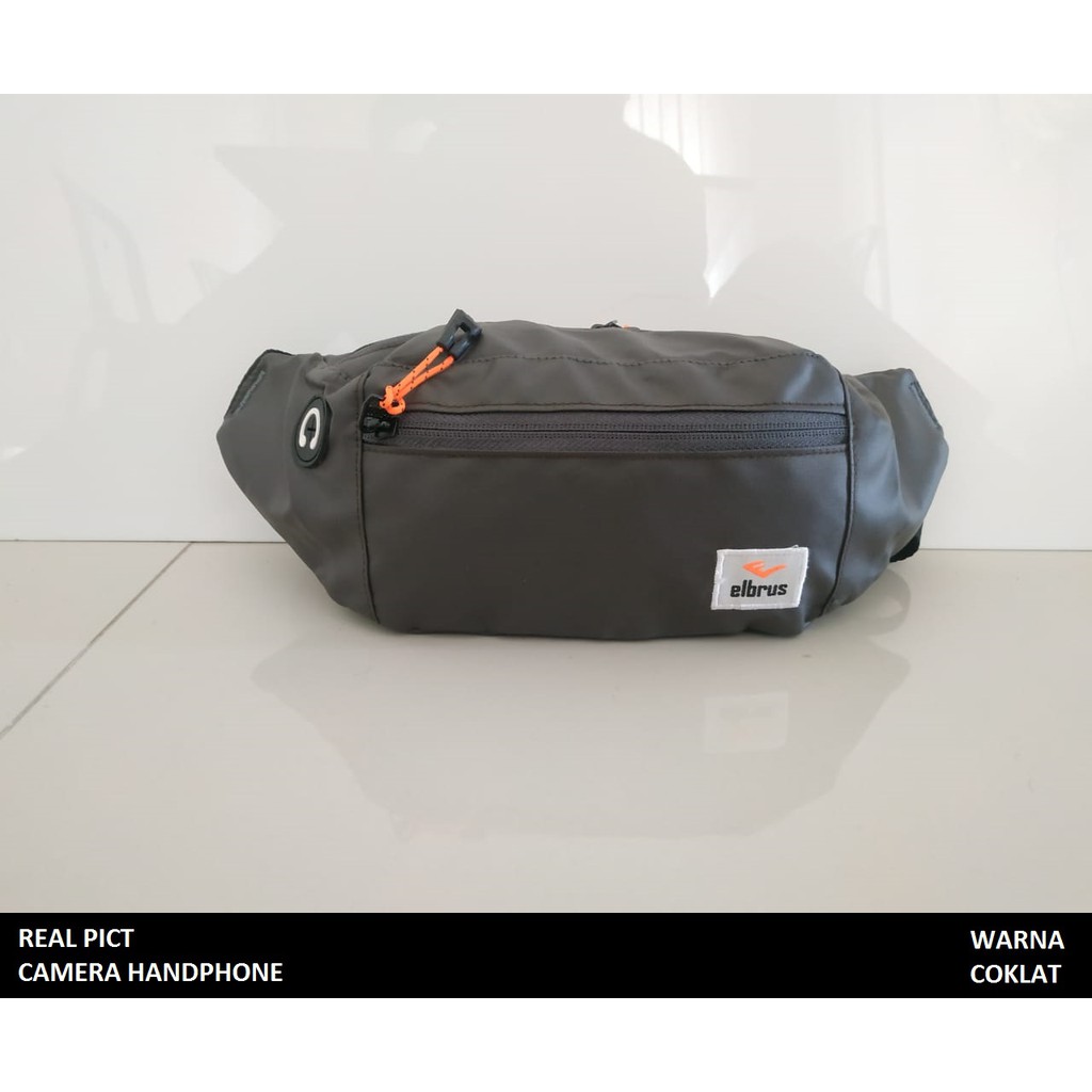 Tas Selempang Pria Anti Air Waterproof Kecil Waistbag Distro Keren