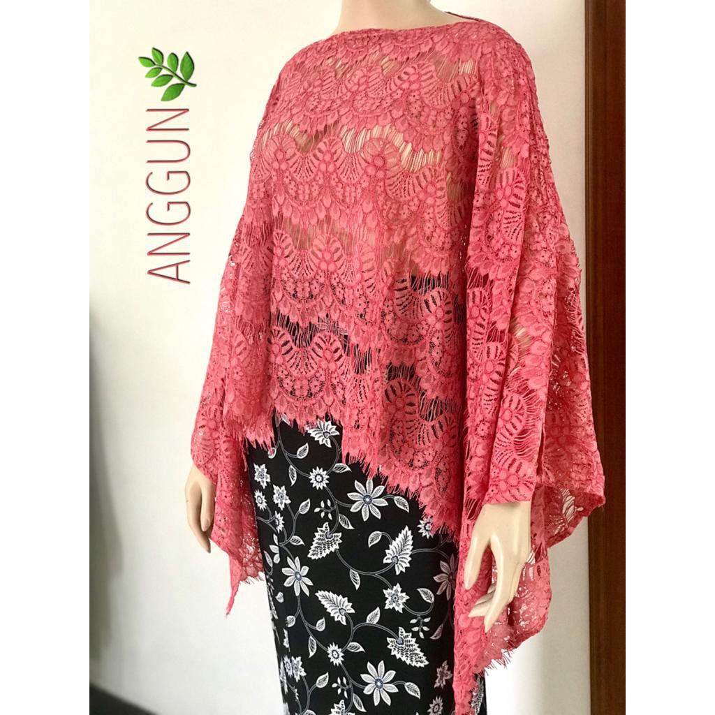 Outer Wanita Model Brokat Premium Import