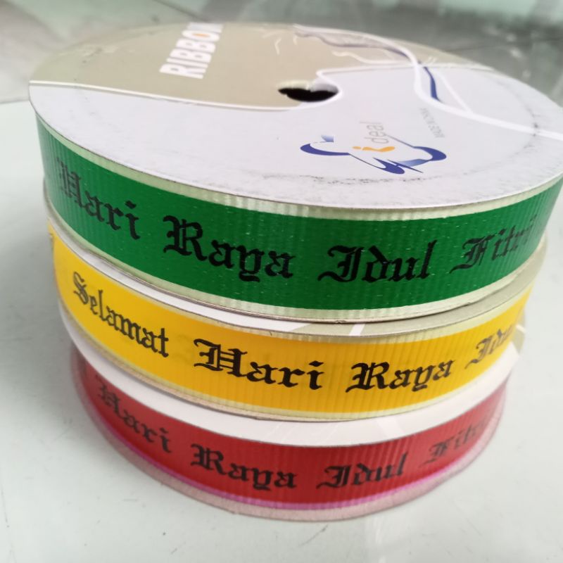 

pita hiasan Parcel lebaran 2cm