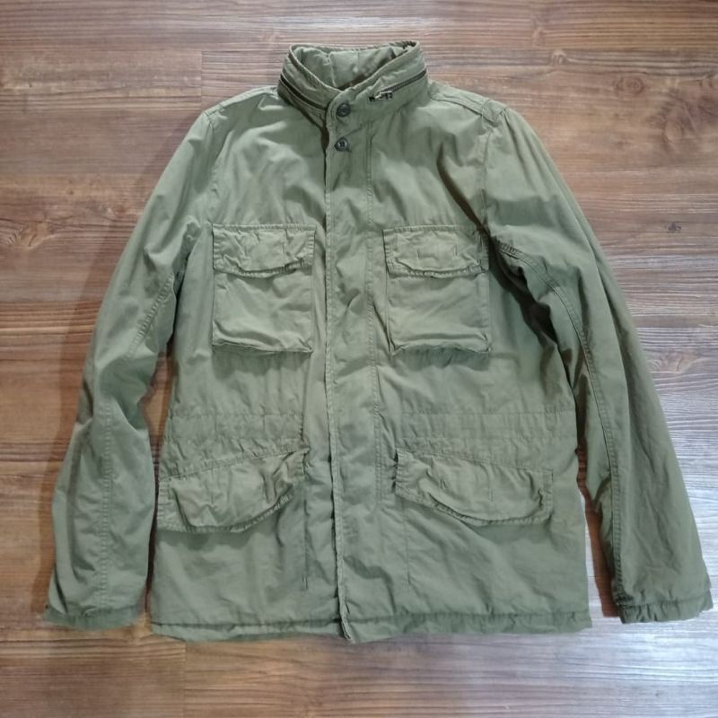 GAP OLIVE M65 FASHION FIELD JACKET 
