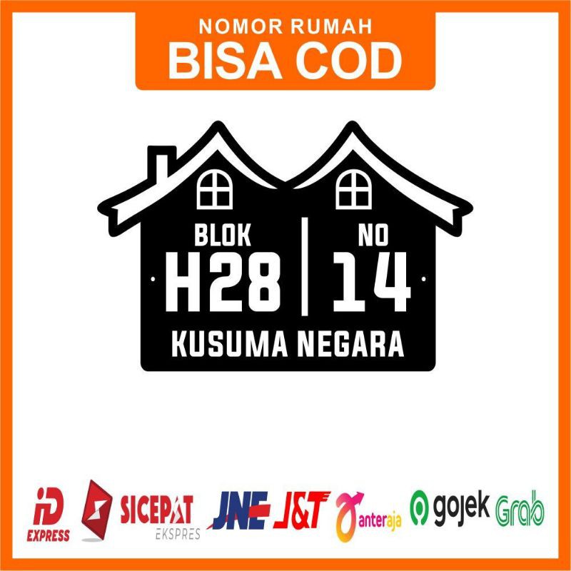 

NOMOR RUMAH AKRILIK / NOMOR RUMAH AKRILIK MURAH SERI 03