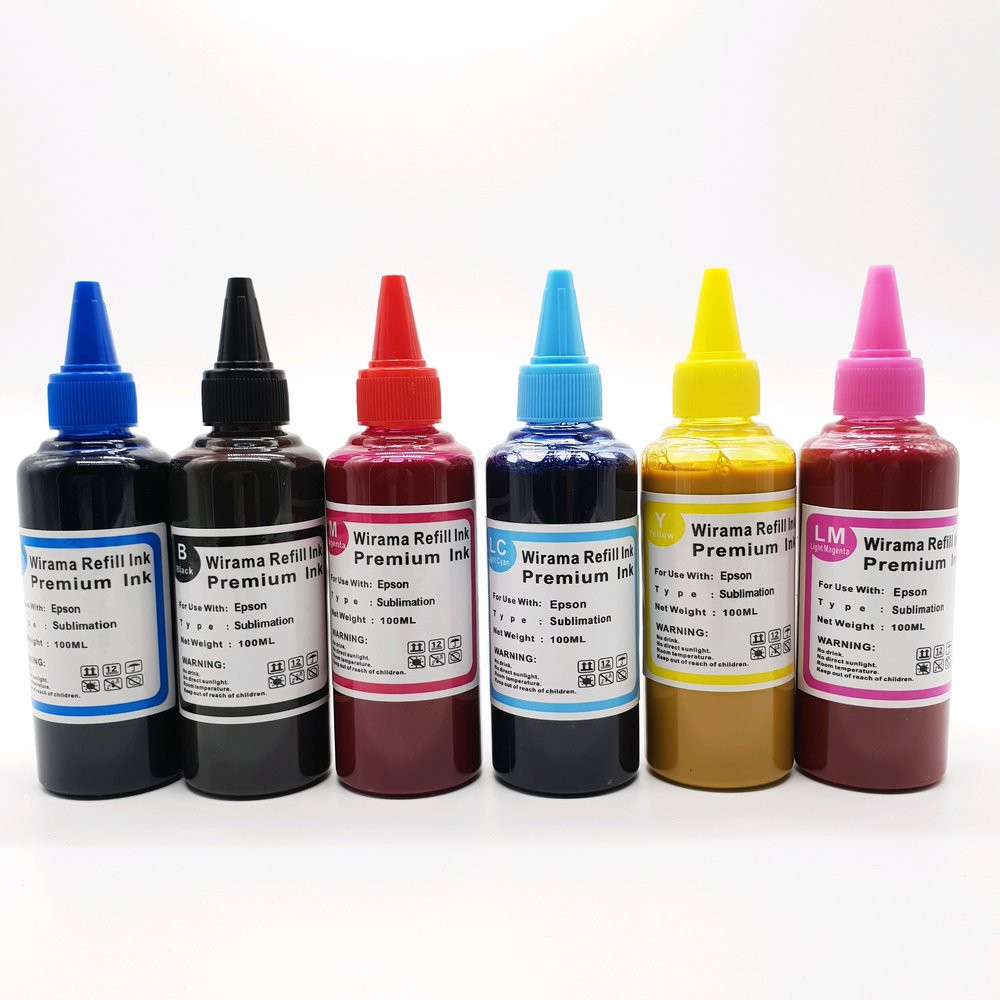 TINTA SUBLIM  PAPER 100ml for EPSON CMYK LC LM