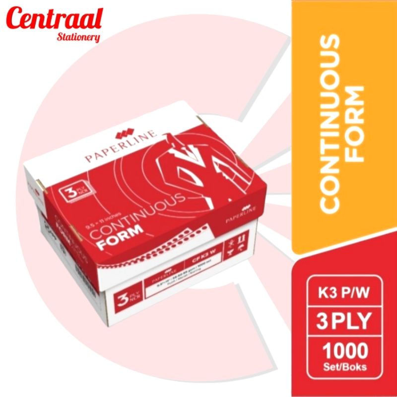 

Kertas CF Paperline K3 Perforasi