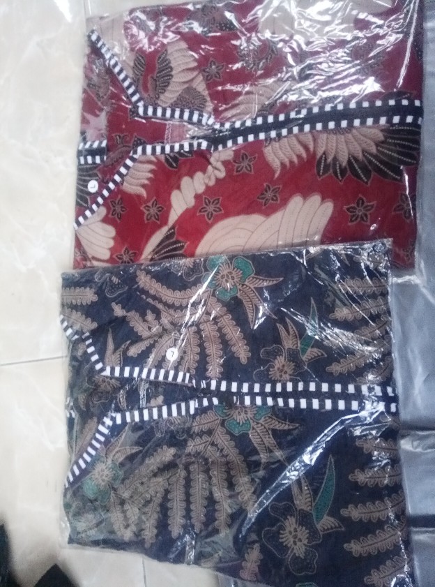 Kemeja Batik Pria Lengan Panjang • Cakar Abang • Baju Batik Pria • Atasan Batik Pria