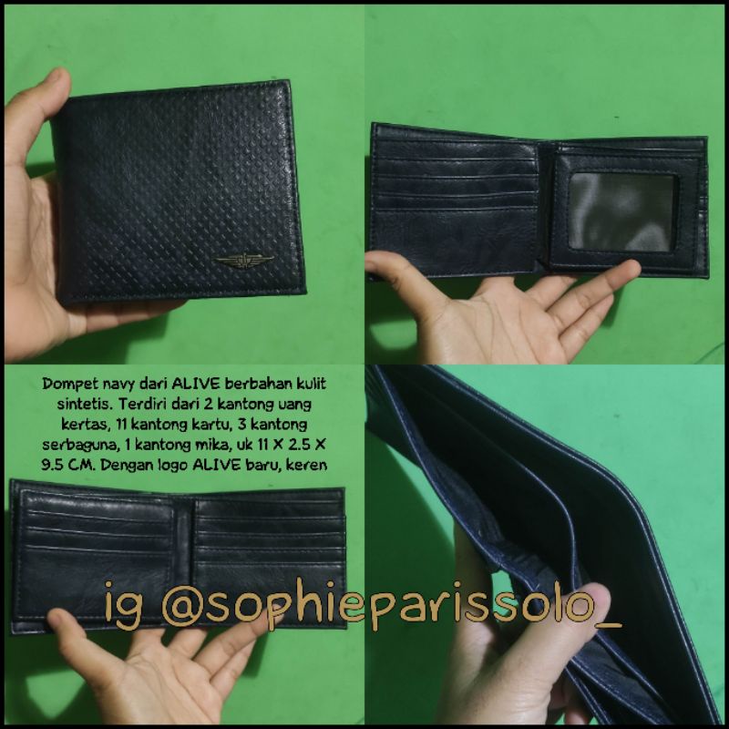 DOMPET TAURION NAVY ALIVE SOPHIE