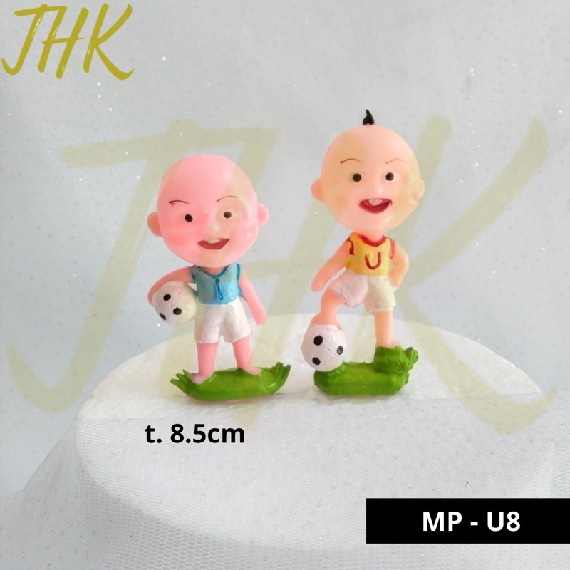 MP-U8 - CAKE TOPPER  HIASAN KUE UPIN IPIN KECIL (2)